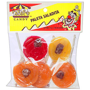 CANDY PAYASO PALETA SALAD 12/3  OZ